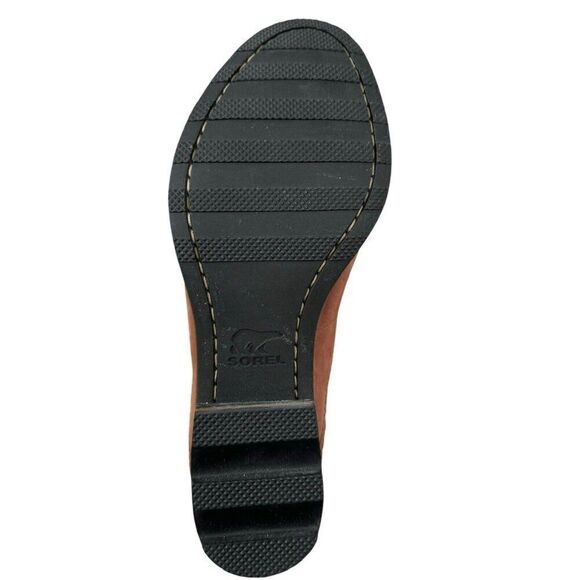 NWT Sorel Women’s Lolla Rust Red Leather Ankle Bootie in Buffalo Sz 9 - Picture 10 of 10